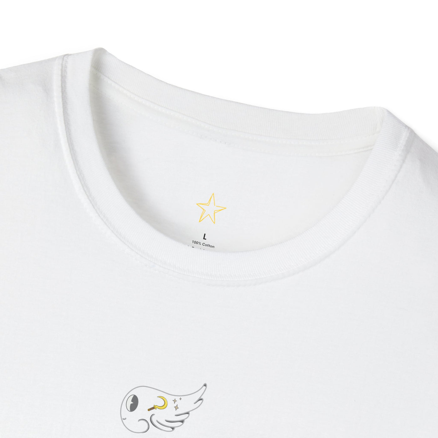 St. Micheal, Isaiah 43:10, White and Black, T-Shirt