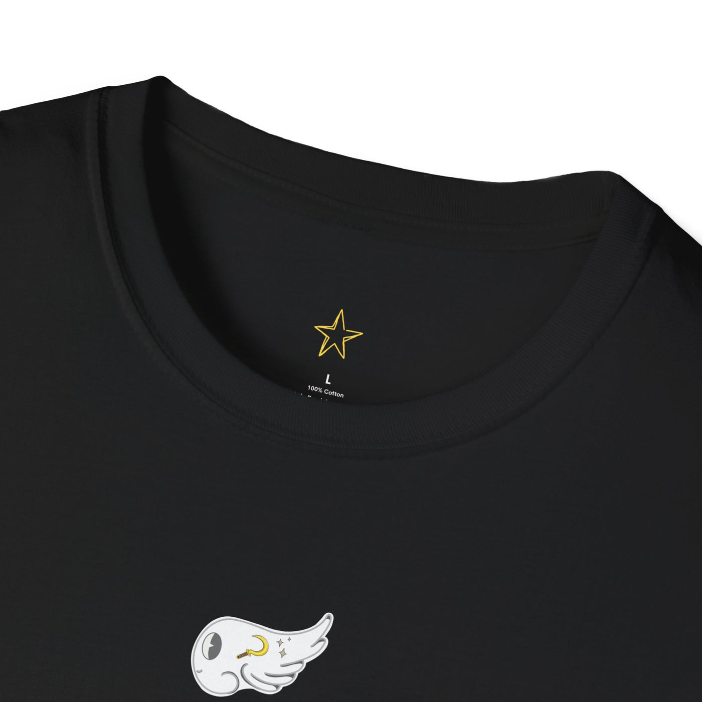 St. Micheal, Isaiah 43:10, White and Black, T-Shirt