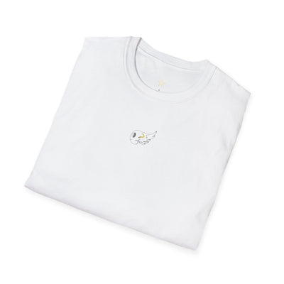 St. Micheal, Isaiah 43:10, White and Black, T-Shirt